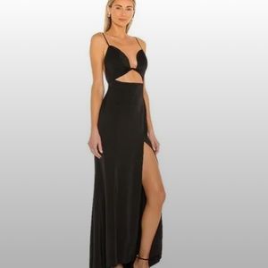 NBD Black Maxi Dress